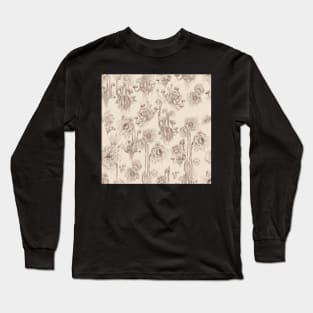 Natural eyed flower Long Sleeve T-Shirt